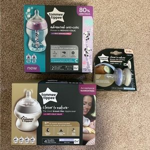Tommee Tippee Bottles and Pacifiers